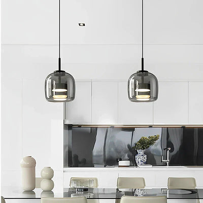 ClearGlow Pendel Lampe – Elegant og Enkel Glaslampe til Moderne Indretning Bonusvis