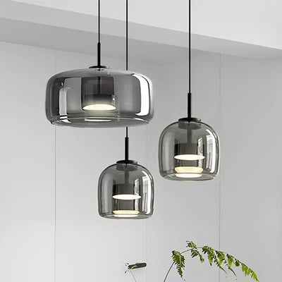 ClearGlow Pendel Lampe – Elegant og Enkel Glaslampe til Moderne Indretning Bonusvis