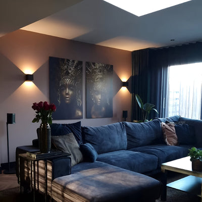 ScandiLight LED Væglampe – Moderne Skandinavisk Design med Justerbar Belysning Bonusvis
