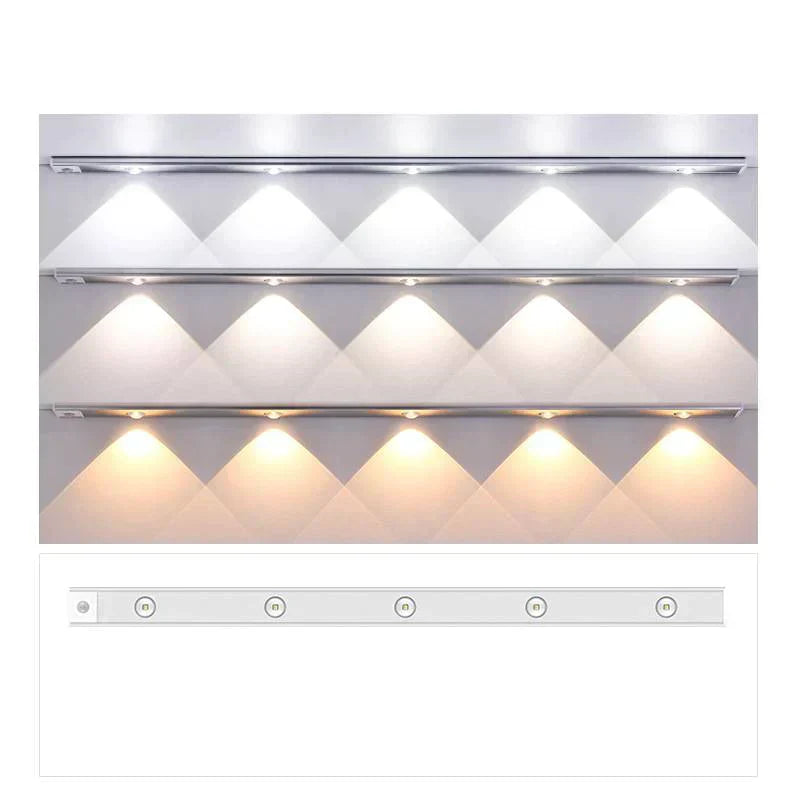 MotionGlow LED-lampe – Trådløs Belysning med Bevægelsessensor og Justerbar Lysstyrke Bonusvis