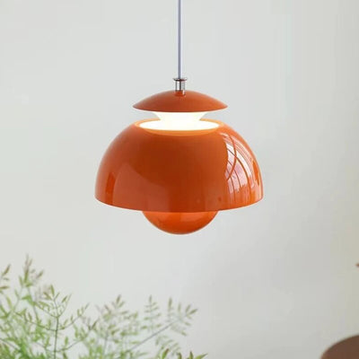Skandinavisk moderne LED Pendellampe Orange Bonusvis