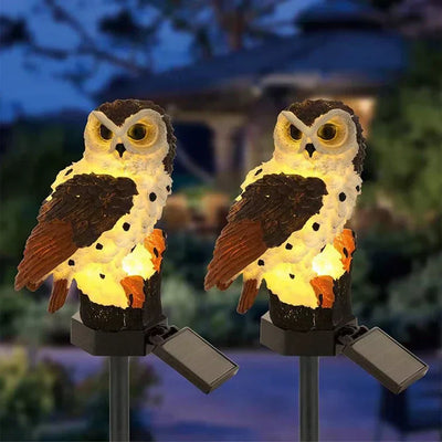Solaire Lampe Hibou – Økologisk LED Havebelysning med Unikt Design Bonusvis