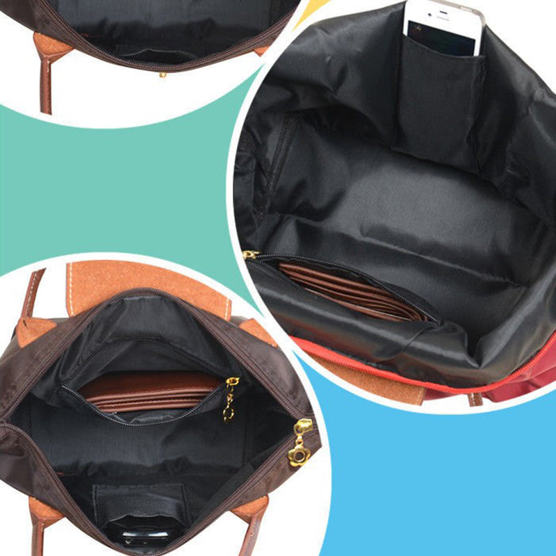 Abelone Luksus Håndtaske i Struktureret Design – Elegant & Rummelig Dametaske