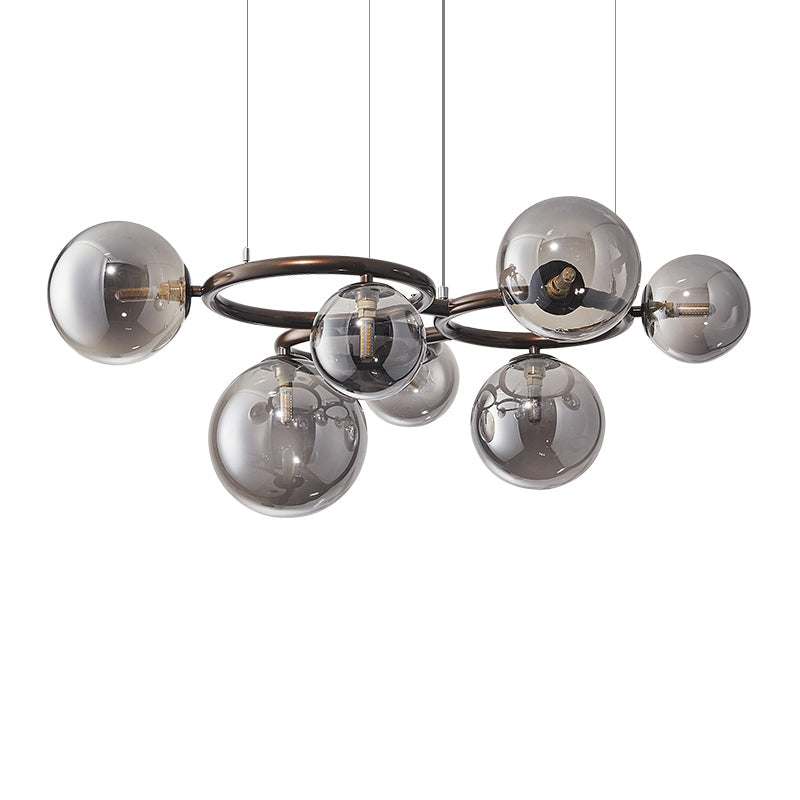Skandinavisk Moderne Panellampe 2 Ringe - 76 cm Bonusvis