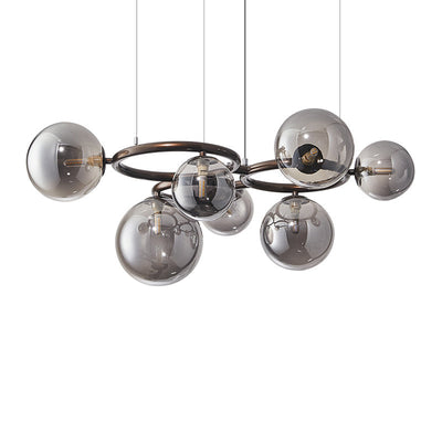 Skandinavisk Moderne Panellampe 2 Ringe - 76 cm Bonusvis