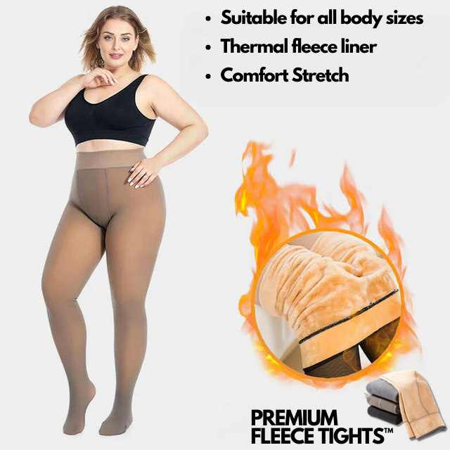Premium Fleece Tights til Damer – Varm og Flatterende Design til Vinteren Bonusvis