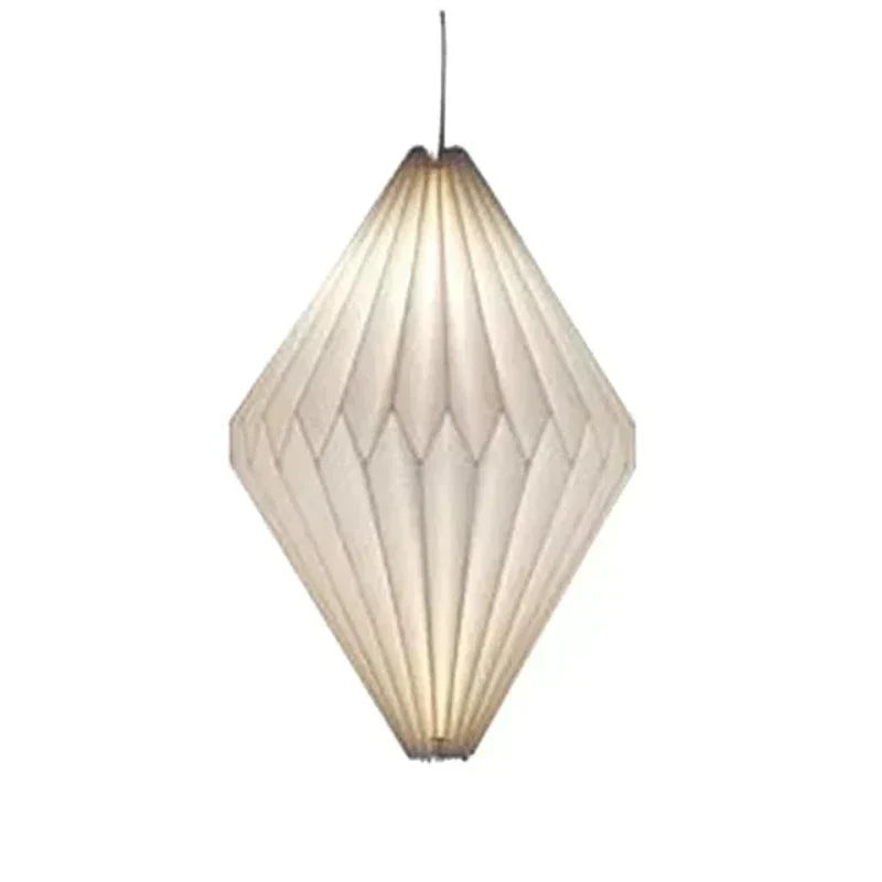 Origami Nordisk Lampe – Minimalistisk Hængelampe i Papir B Bonusvis