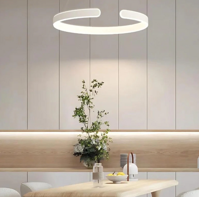 Plafonnier LED i Aluminium og Akrilik – Elegant og Justerbar Belysning Bonusvis