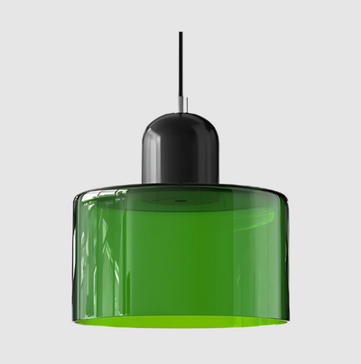 Cylindre Épuré Loftlampe – Elegant og Minimalistisk Belysning til Dit Hjem Limegrøn Bonusvis