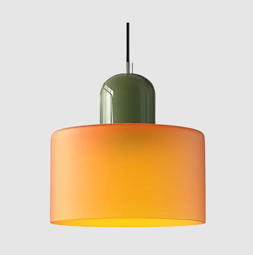 Cylindre Épuré Loftlampe – Elegant og Minimalistisk Belysning til Dit Hjem Mandarinorange Bonusvis