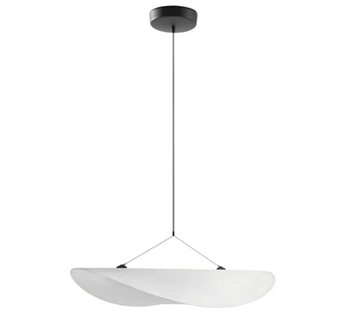 SilkGlow - Håndlavet loftlampe i silke og metal for sofistikeret belysning Bonusvis