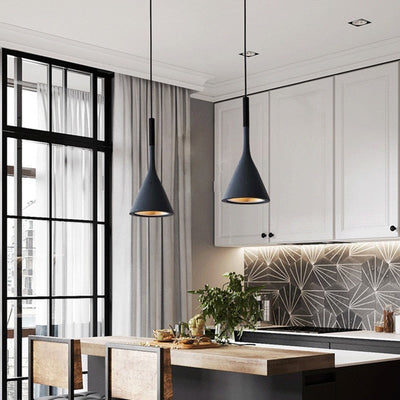 Moderne LED Plafonnier – Nordisk Design med Justerbar Højde og Aluminiumskrop Bonusvis