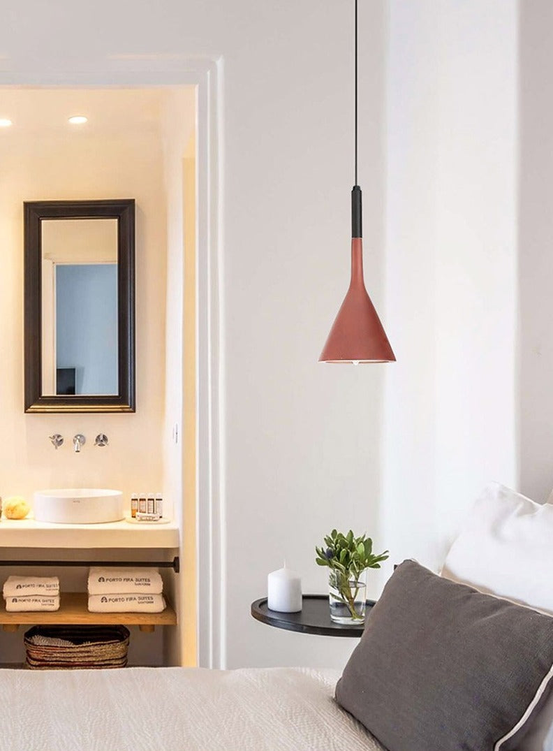 Moderne LED Plafonnier – Nordisk Design med Justerbar Højde og Aluminiumskrop Bonusvis