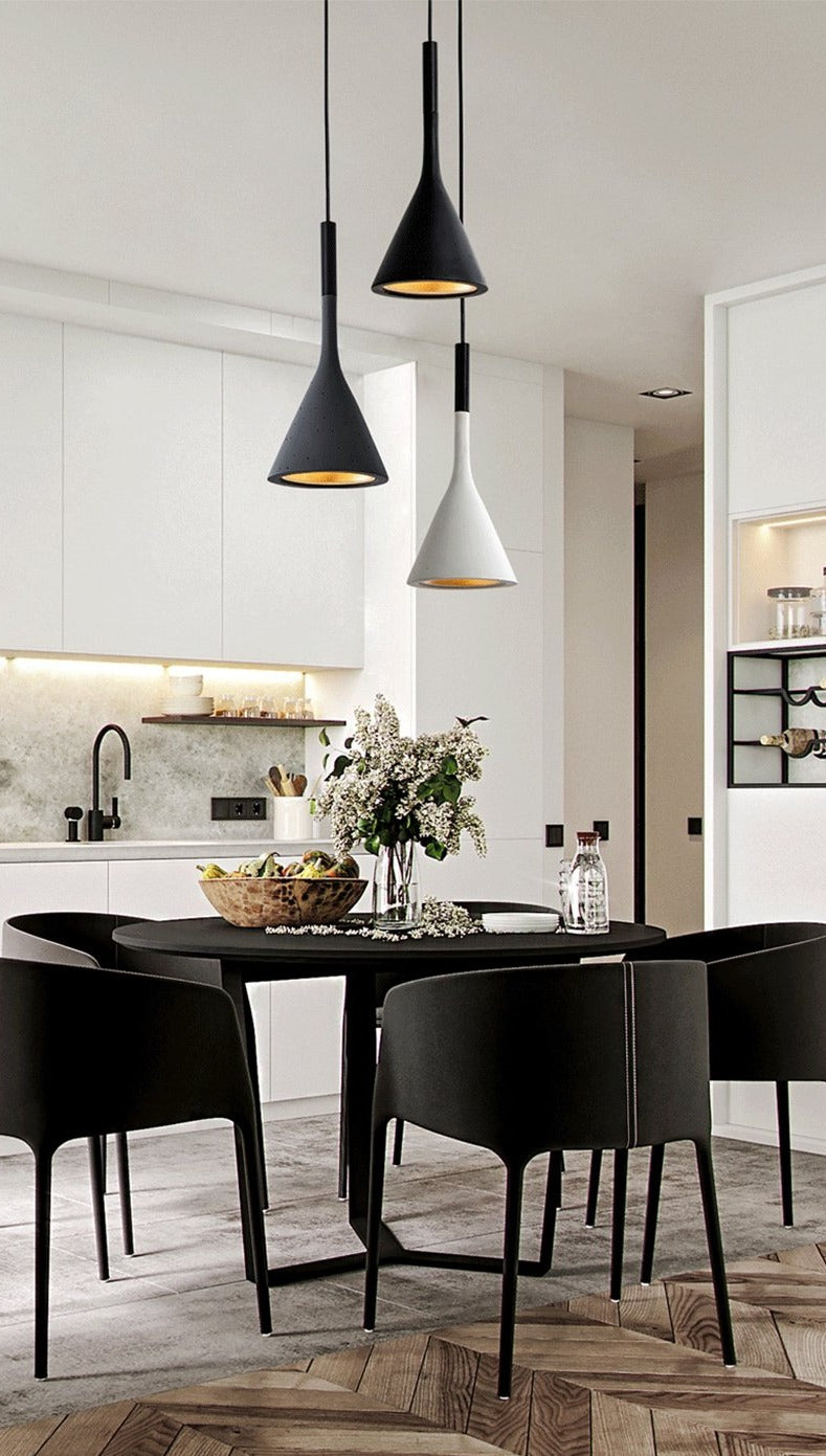 Moderne LED Plafonnier – Nordisk Design med Justerbar Højde og Aluminiumskrop Bonusvis