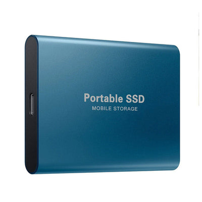 Ekstern SSD 1TB – Ultra-Hurtig og Holdbar med USB 3.1 Blå Bonusvis