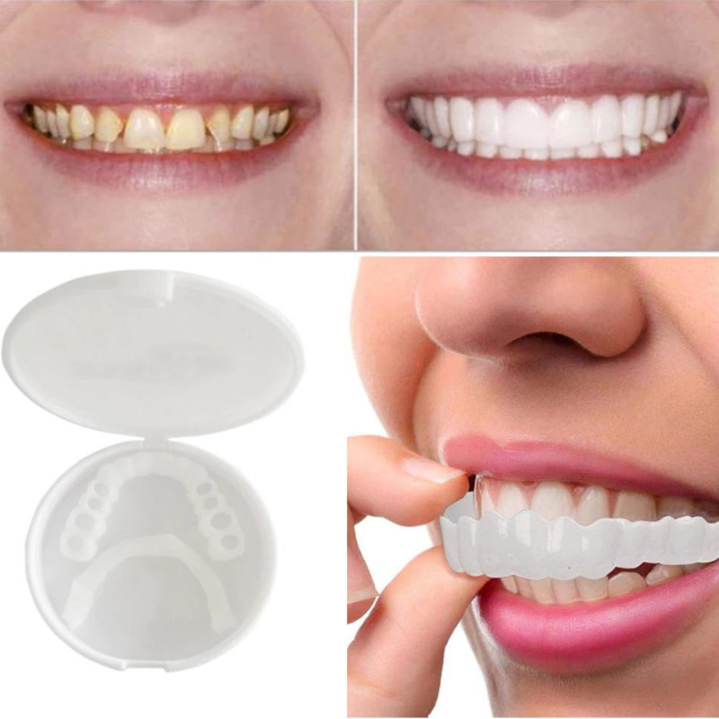 BrightDent SnapFit – Øjeblikkelig Tænderproteser for Et Perfekt Smil Bonusvis