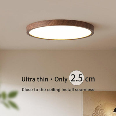 LumiThin - Ultratynd loftslampe i minimalistisk design med justerbart LED-lys Bonusvis
