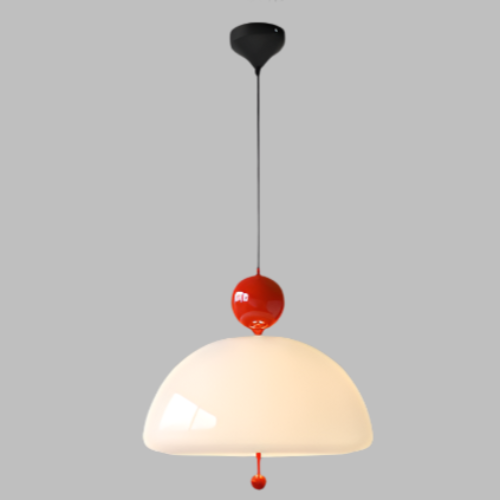 Medieval French Retro Pendant Lamp – Tidløs Elegance i Dit Hjem Rød Bonusvis