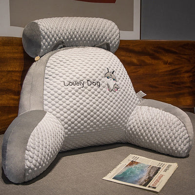 SereniSeat | Ergonomisk Støtte Rygpude Grå 60 x 45 x 20cm Bonusvis
