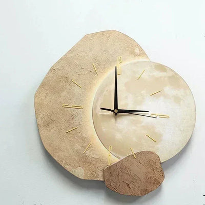 Serene Væglampe i Træ – Stille og Elegant Design til Dit Hjem Intet lys C 30cm x 30cm Bonusvis