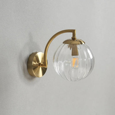 Moderne Væglampe i Metal og Farvet Glas – Elegant Belysning til Dit Hjem Gennemsigtig Bonusvis