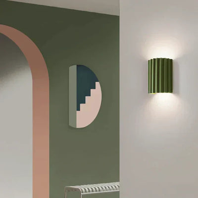 GlowResin Moderne Væglampe i Resin – Elegant LED Belysning til Dit Hjem Bonusvis