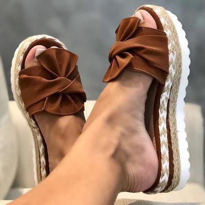 Ysabelle Trendy Ortodiske Sandaler med Sløjfe – Stil og Komfort Brun Bonusvis