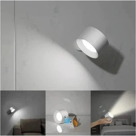 ELORA Trådløs Væglampe – Minimalistisk Design med Justerbart LED Lys Bonusvis