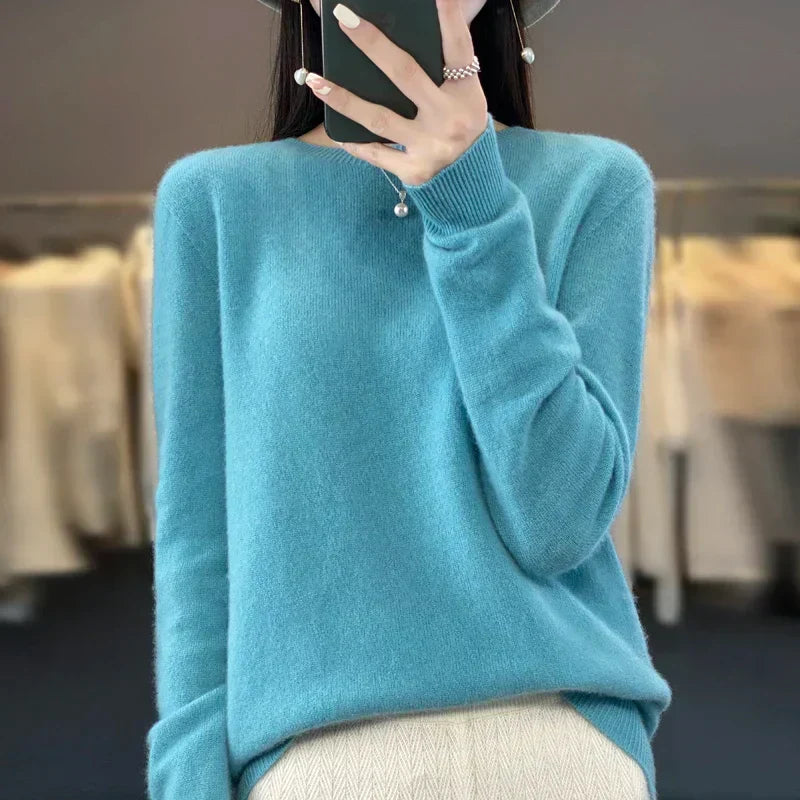 Merinould Pullover 100% Australsk – Luksus og Komfort til Koldere Måneder Bonusvis