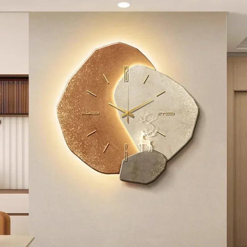 Serene Væglampe i Træ – Stille og Elegant Design til Dit Hjem Med usb-lampe A 30cm x 30cm Bonusvis