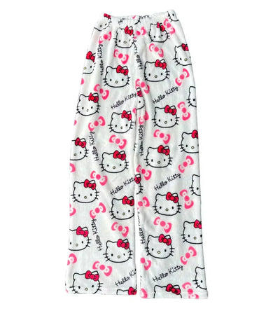 Hello Kitty Pyjamas – Blødhed og Magi til Søde Drømme Hvid Bonusvis