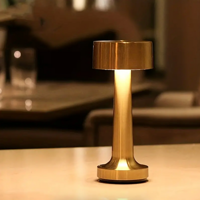LumiTouch Trådløs Bordlampe – Justerbar Lysstyrke med 3 Farvetemperaturer Bonusvis
