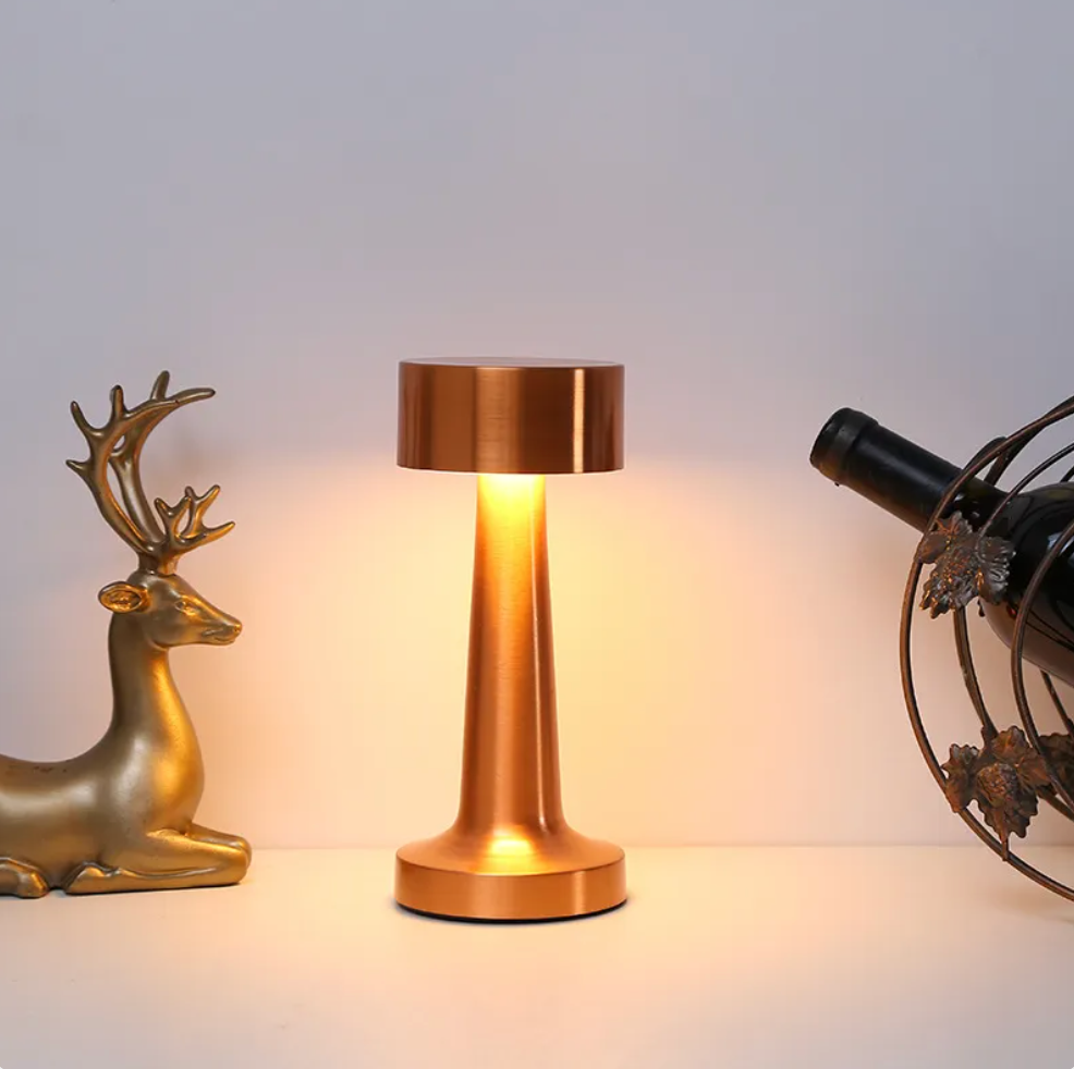 LumiTouch Trådløs Bordlampe – Justerbar Lysstyrke med 3 Farvetemperaturer Bonusvis