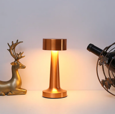 LumiTouch Trådløs Bordlampe – Justerbar Lysstyrke med 3 Farvetemperaturer Bonusvis