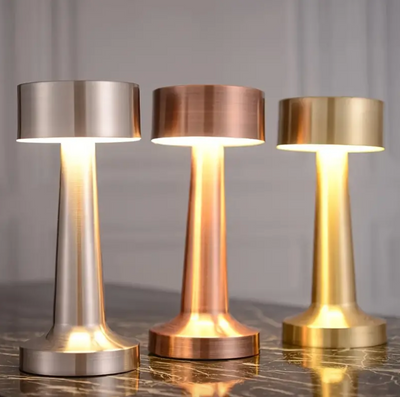 LumiTouch Trådløs Bordlampe – Justerbar Lysstyrke med 3 Farvetemperaturer Bonusvis