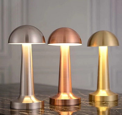 LuxTouch Trådløs Bordlampe – Justerbar Lysfarve og Elegant Design til Hjemmet Bonusvis