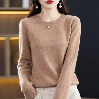 Cachemire Pullover – Luksuriøs og Ample til Stilfulde Vinterdage Guld Bonusvis