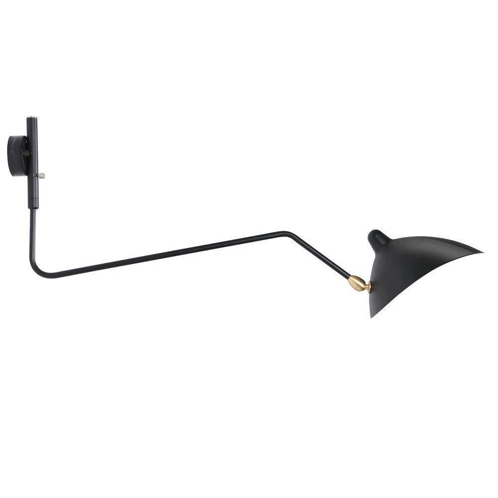 LumiFlex – Justerbar Væglampe med Tidløst Design Sort Bonusvis