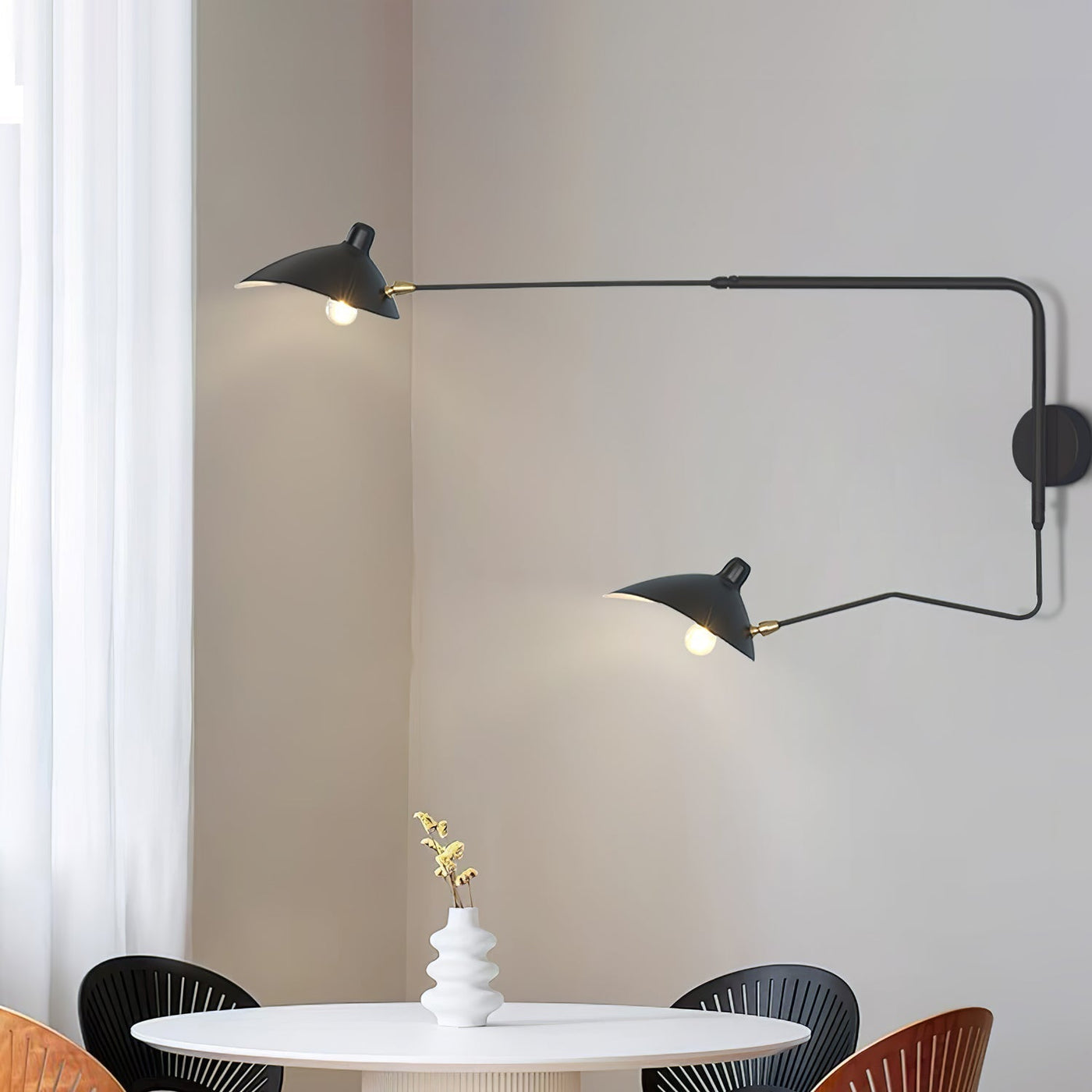 LumiFlex – Justerbar Væglampe med Tidløst Design Bonusvis