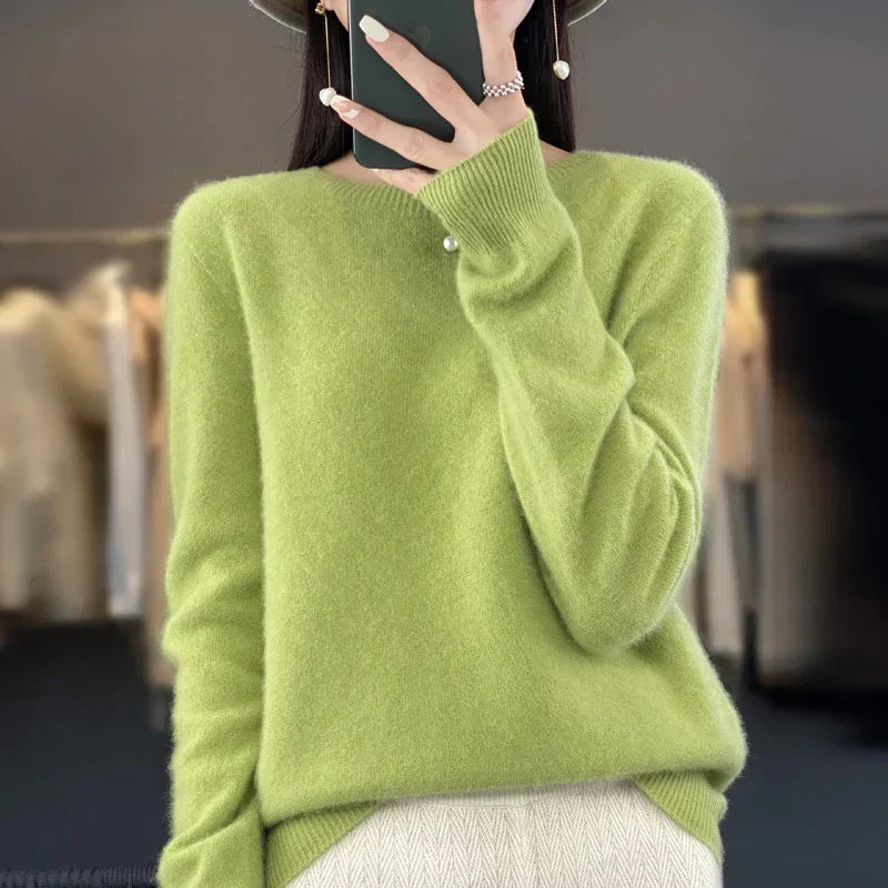 Merinould Pullover 100% Australsk – Luksus og Komfort til Koldere Måneder Bonusvis