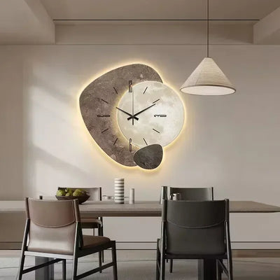 Serene Væglampe i Træ – Stille og Elegant Design til Dit Hjem Med usb-lampe B 30cm x 30cm Bonusvis