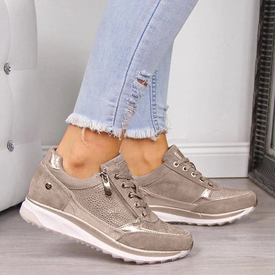 Alira Ortopædiske Sneakers til Kvinder – Støttende og Komfortable Sko til Hverdag og Fritid Bonusvis