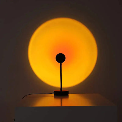 GoldenGleam | LED Solnedgangslys Projektionslampe Bonusvis