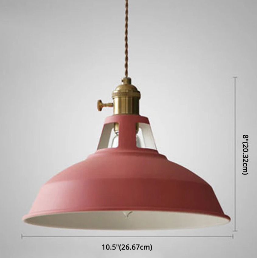 Retro Industriel Pendellampe i Metal – Stilfuld og Alsidig Belysning Bonusvis