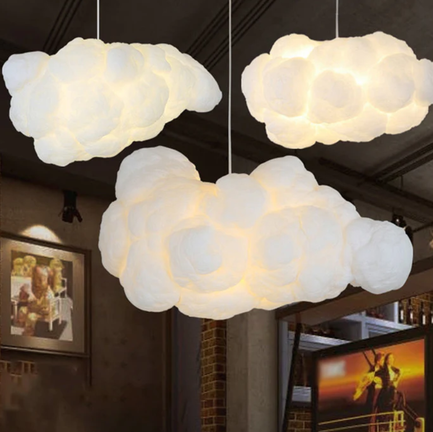 Nuage Moderne Pendel – Elegant Hvid Belysning til Dit Hjem 50cm Bonusvis