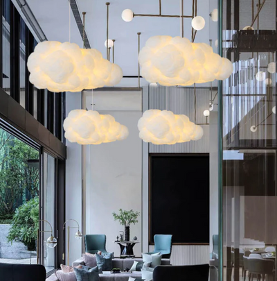 Nuage Moderne Pendel – Elegant Hvid Belysning til Dit Hjem Bonusvis