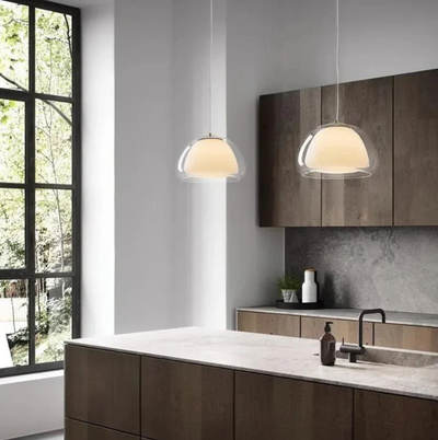 Elegance Pendel – Glass og Metal Lampe til Perfekt Atmosfære Bonusvis