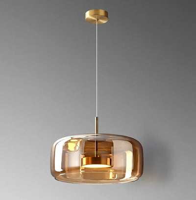 Elegance Glas Pendel – Tidløs Design til Dit Hjem Guld Bonusvis