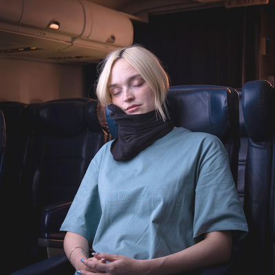 ErgoRelax Ergonomisk Nakke Pude – Komfortabel og Justerbar til Rejser Sort Bonusvis