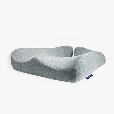 OrthoSeat Siddepude med Memory Skum – Ergonomisk Aflastning til Haleben, Hofter og Ryg Grå Bonusvis